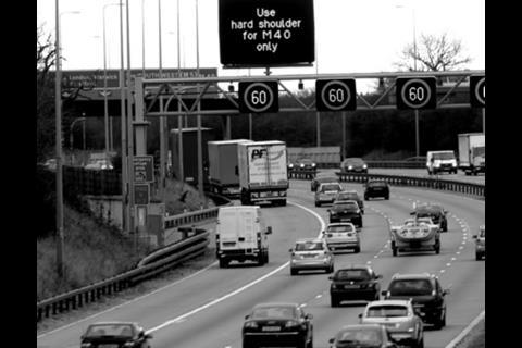 The Managed Motorways trial, which allows vehicles to use the hard shoulder in busy periods, is being rolled out nationally